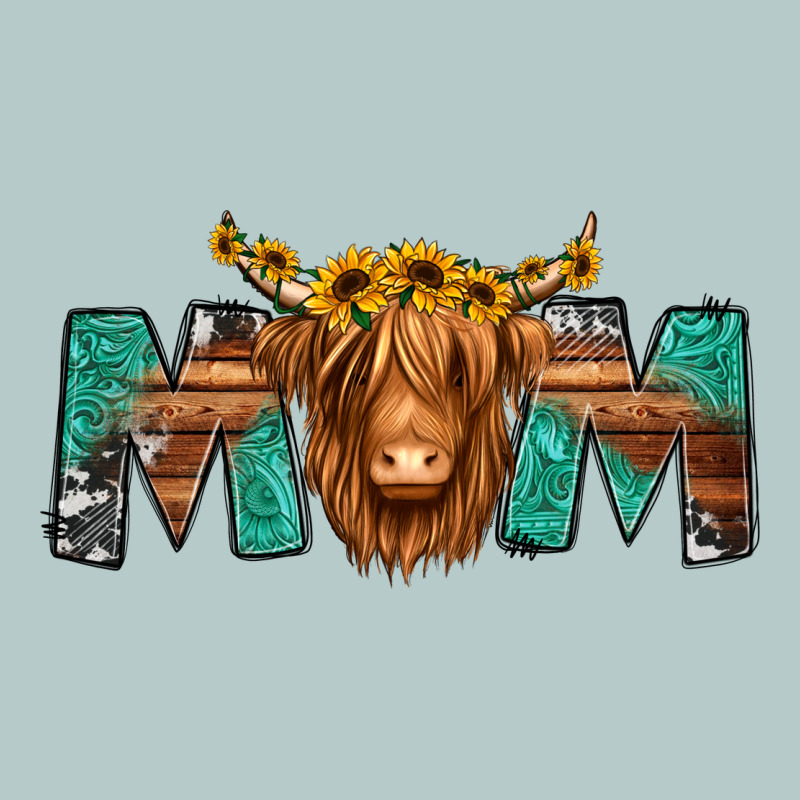 Highland Cow Mom Heavy Core Tee by Jasminsmagicworld | Teevron