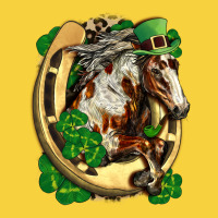 Horse With Horseshoe St Patricks Day Premium Sweatshirt | Teevron
