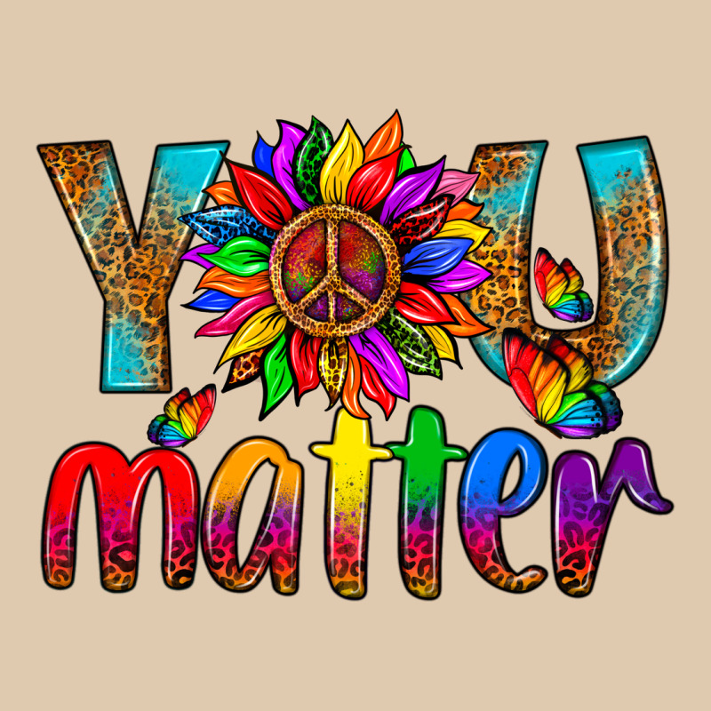 Lgbtq+ You Matter With Leopard Heavyweight Sweatshirt by NancyCooperArtShop | Teevron