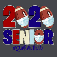 Quarantined Senior 2020 American Football Long Sleeve Tee | Teevron