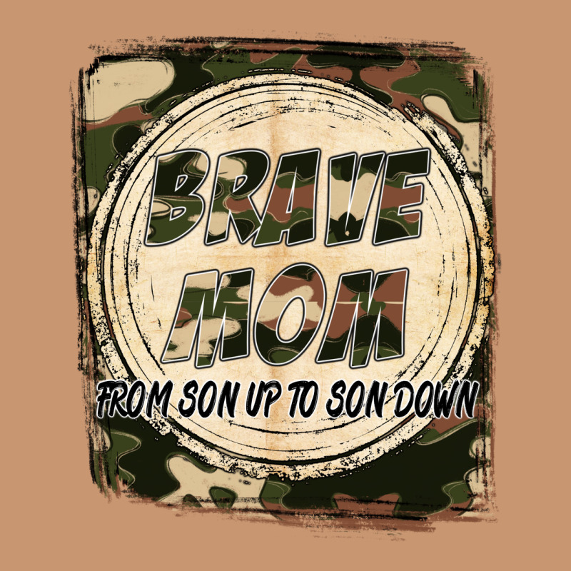 Brave Mom From Son Up To Son Down Mother's Day Heavyweight Hoodie by FaDigitalArtStudio | Teevron