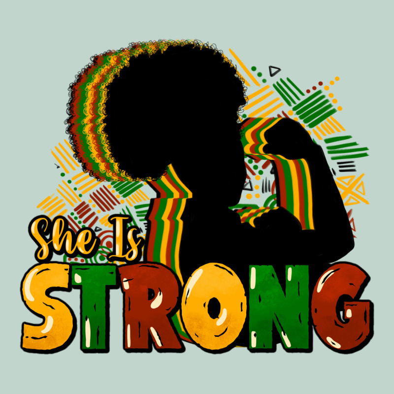 She Is Strong Black History Zipper Hoodie by HowdyJamesFarm | Teevron