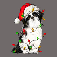 Christmas Shih Tzu Dog Urban Heavy Tee | Teevron