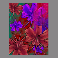 Floral Pattern Vintage Tee | Teevron