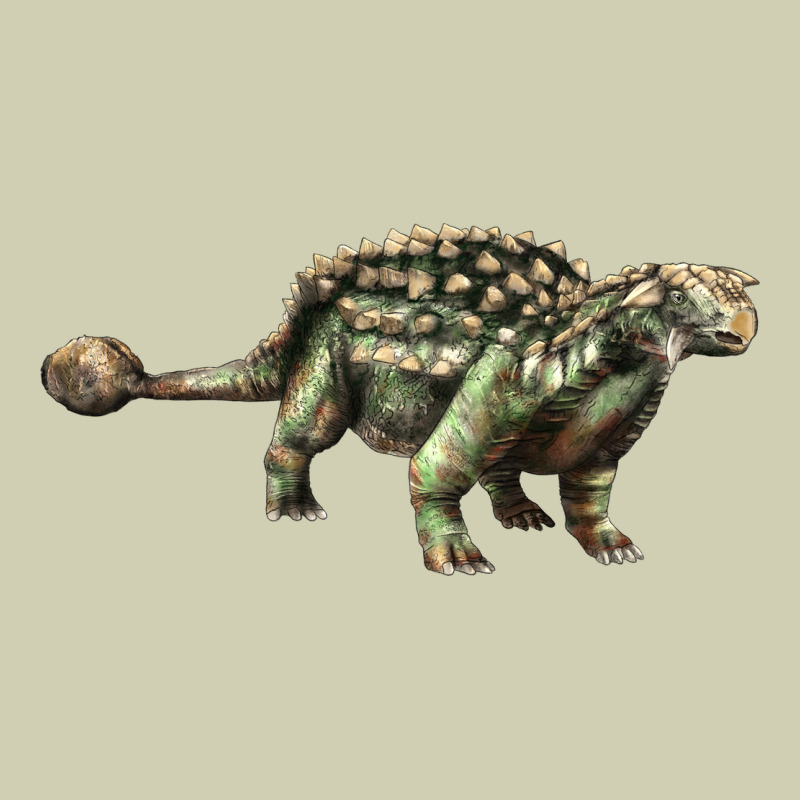 Ankylosaurus T-rex Heavy Core Tee by LillyAllenDesigns | Teevron