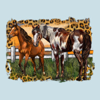 2 Horses At The Ranch Ladies Tee | Teevron