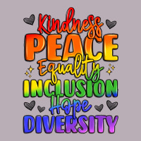 Inspirational Words In Rainbow Colors Vintage Tee | Teevron