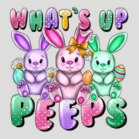 What's Up Peeps Easter Bunnies Easter Day Zipper Hoodie | Teevron