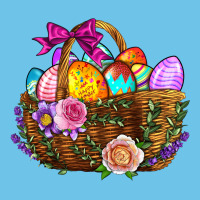 Easter Eggs Hamper Premium Sweatshirt | Teevron