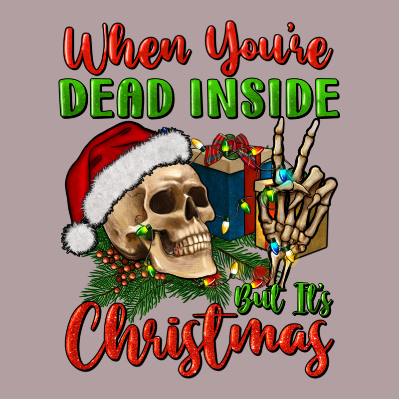 When You’re Dead Inside But It's Christmas Vintage Hoodie by BundleAndBundleShop | Teevron