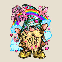 Best Mom Gnome Rainbow Clouds Butterfly Glitter Urban Heavy Tee | Teevron