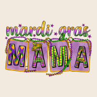 Mardi Gras Mama With Beads Zipper Hoodie | Teevron