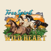 Free Spirit Wild Heart 3 Horses Ladies Tee | Teevron