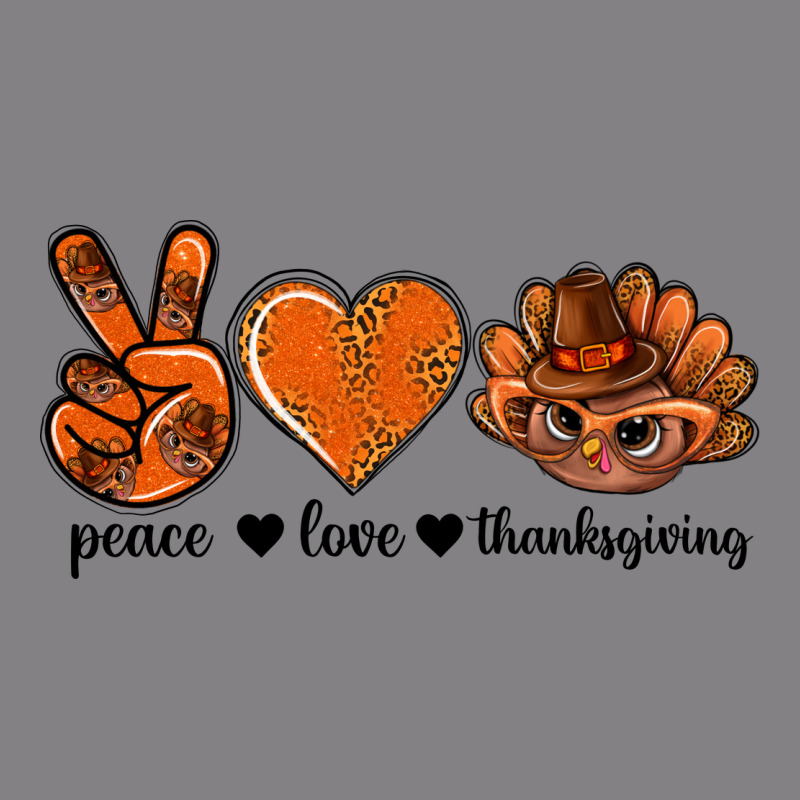 Peace Love Thanksgiving Bbs Heavyweight Hoodie by BundleAndBundleShop | Teevron