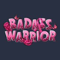 Badass Warrior Breast Cancer Heavyweight Sweatshirt | Teevron