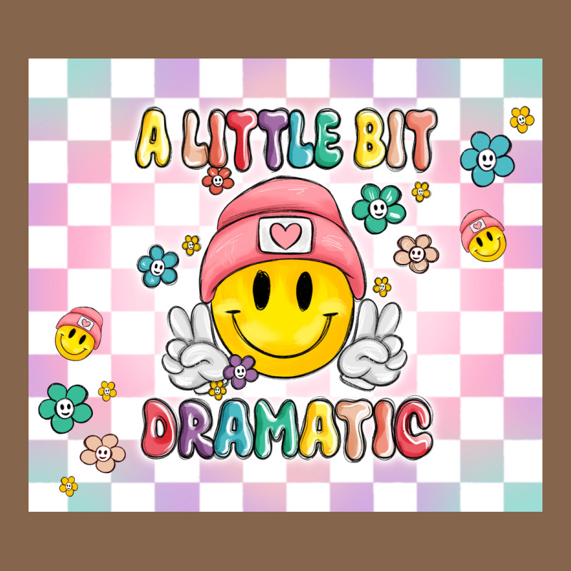 A Little Bit Dramatic Retro Premium Tee by MaliasSmallBusiness | Teevron