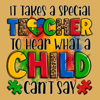It Takes A Special Teacher To Hear What A Child Can't Say Premium Hoodie | Teevron
