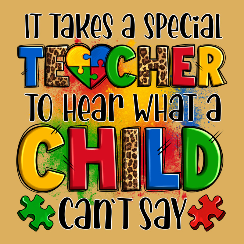 It Takes A Special Teacher To Hear What A Child Can't Say Premium Hoodie by OliviaCreatesArt | Teevron