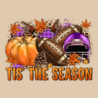 Tis' The Season Football Purple Helmet Heavyweight Sweatshirt | Teevron