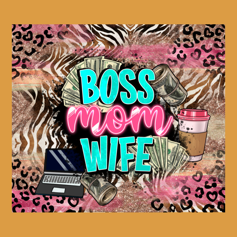 Boss Mom Wife Urban Heavy Tee by LillyAllenDesigns | Teevron
