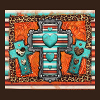 Turquoise Gemstone Crosses Heavy Core Tee | Teevron