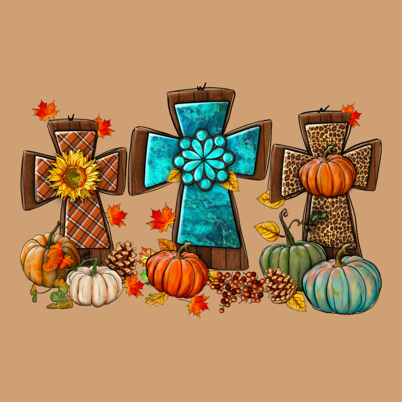 Fall Tree Cross Vintage Tee by BundleAndBundleShop | Teevron