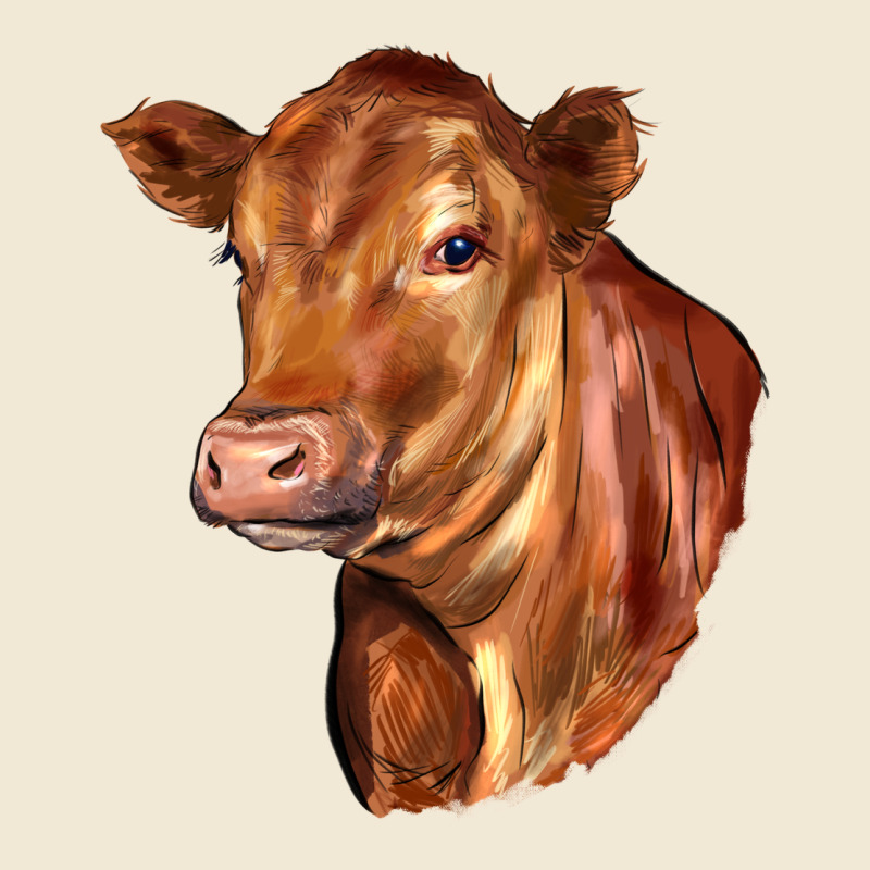 Red Angus Cattle Cow Ladies Tee by LillyAllenDesigns | Teevron