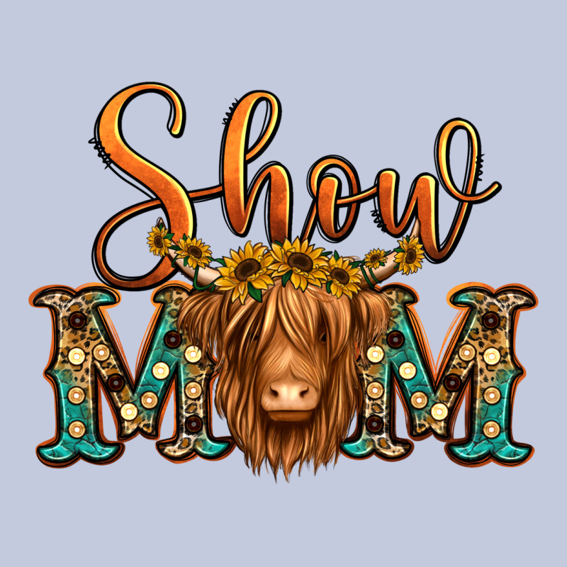 Show Mom Long Haired Cow Long Sleeve Tee by Jasminsmagicworld | Teevron