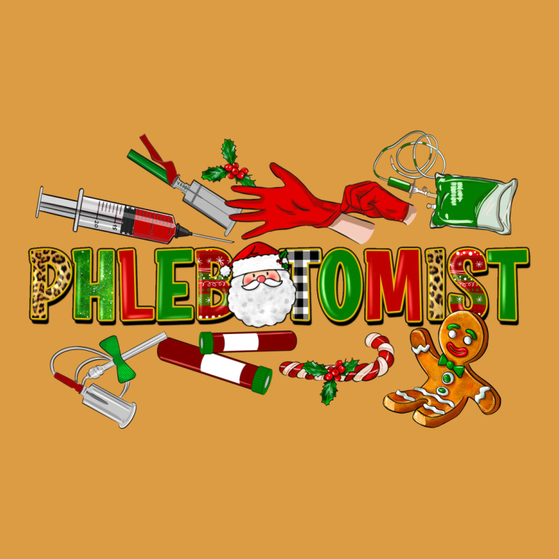 Christmas Phlebotomist Urban Heavy Tee by LillyAllenDesigns | Teevron