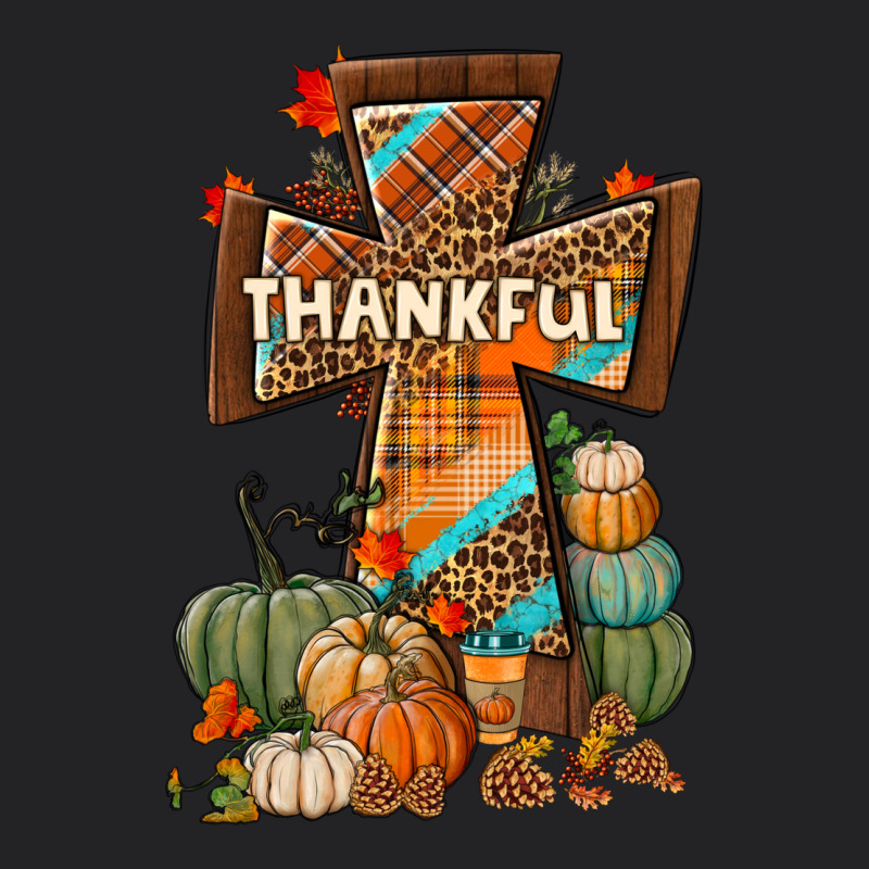 Thankful Fall Cross Vintage Tee by BundleAndBundleShop | Teevron