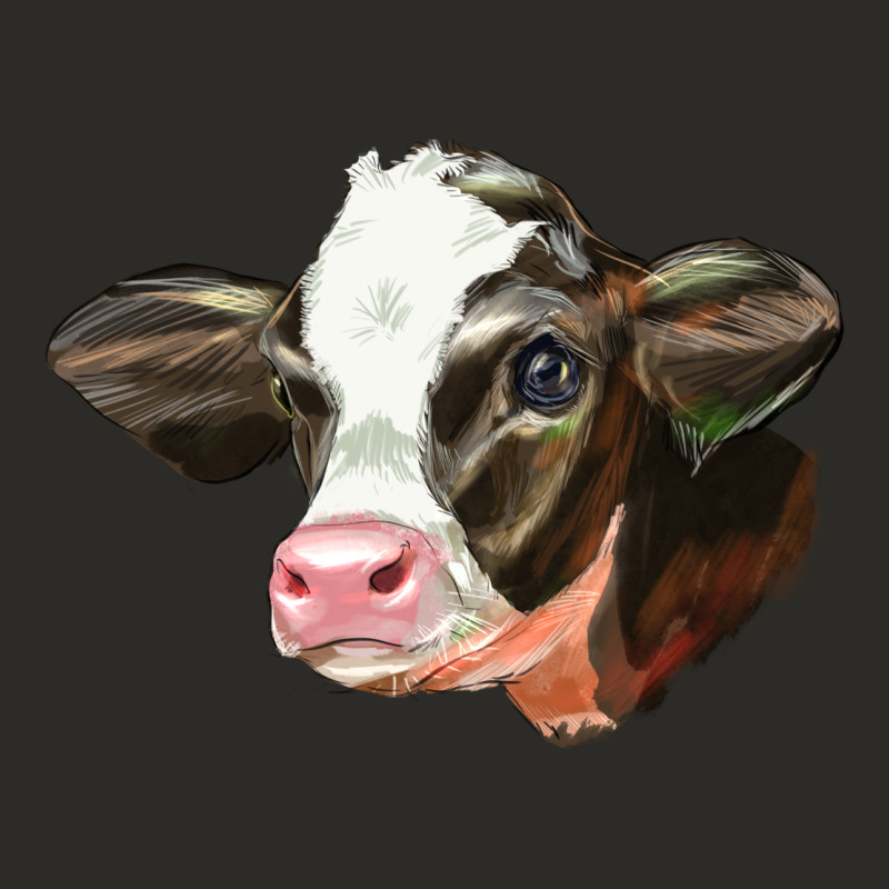 Holstein Calf Face Heavy Core Tee by LillyAllenDesigns | Teevron