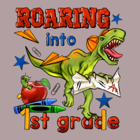 Roaring Into 1st Grade Vintage Hoodie | Teevron