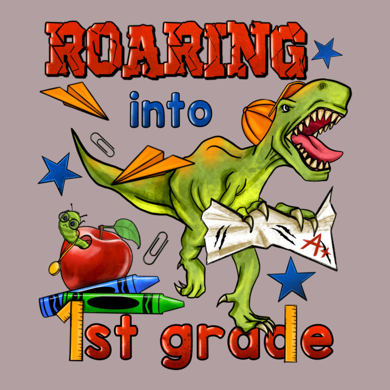 Roaring Into 1st Grade Vintage Hoodie by BundleAndBundleShop | Teevron