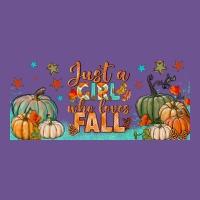 Just A Girl Who Loves Fall Libbey Glass Vintage Tee | Teevron