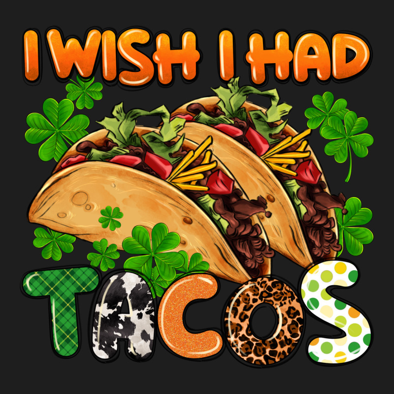 I Wish I Had Tacos St. Patrick's Day Heavyweight Hoodie by FaDigitalArtStudio | Teevron
