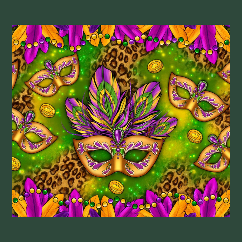 Mardi Gras Masks And Coins Tumbler Zipper Hoodie by HowdyJamesFarm | Teevron
