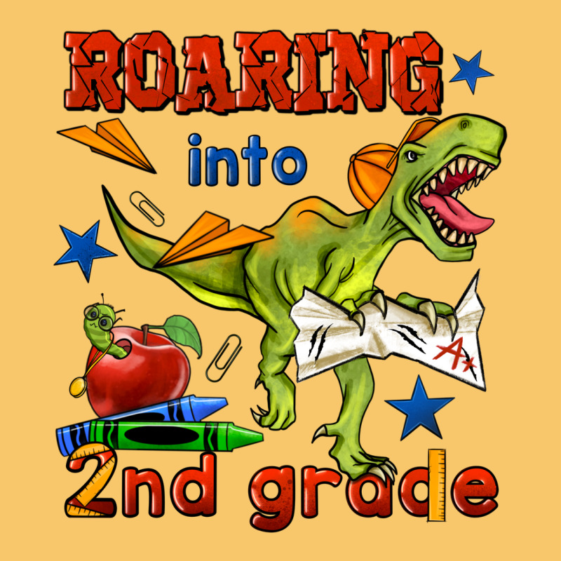 Roaring Into 2nd Grade Vintage Hoodie by BundleAndBundleShop | Teevron