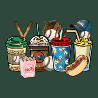 Baseball Coffee Cups Zipper Hoodie | Teevron