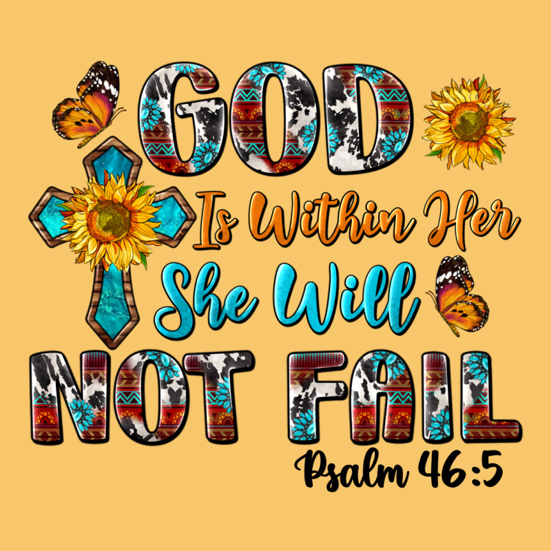 God Is Within Her She Will Not Fail Vintage Hoodie by BundleAndBundleShop | Teevron