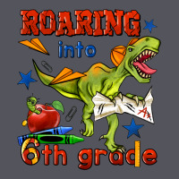 Roaring Into 6th Grade Vintage Hoodie | Teevron