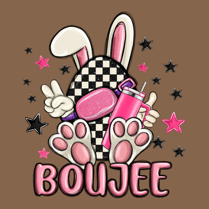 Boujee Checkered Easter Bunny Egg Trending Premium Tee by MaliasSmallBusiness | Teevron