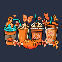 Kidney Cancer Coffee Cups Orange Ribbon Heavyweight Sweatshirt | Teevron