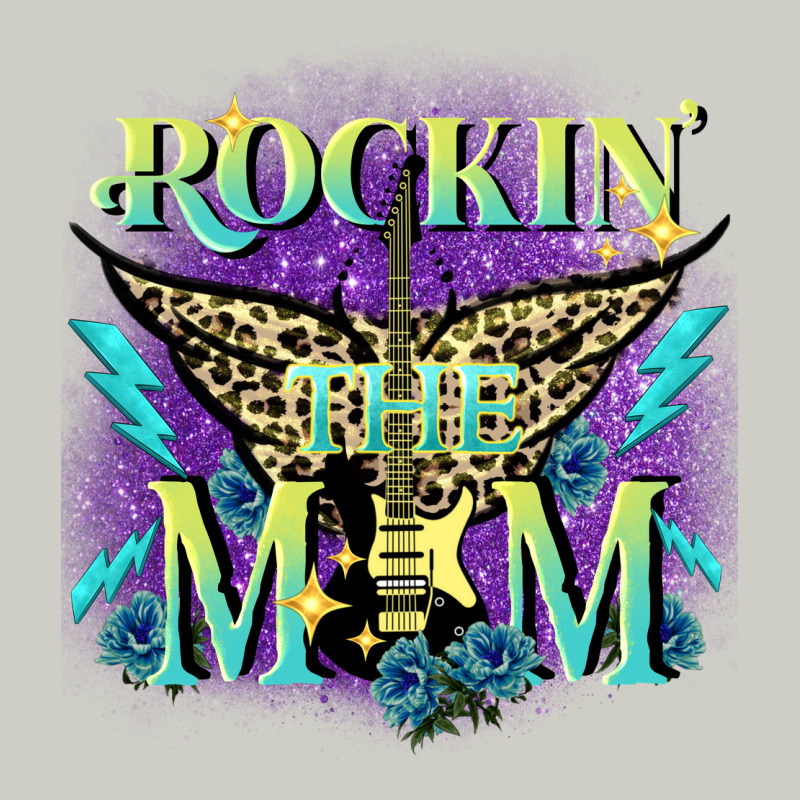 Rockin' The Mom Mother's Day Heavyweight Hoodie by FaDigitalArtStudio | Teevron