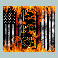 Western Firefighter Dad Heavy Core Tee | Teevron