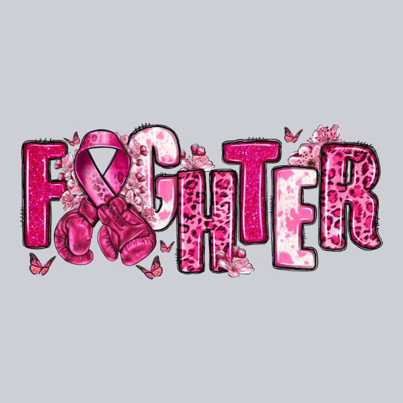 Fighter Breast Cancer Heavyweight Sweatshirt by NancyCooperArtShop | Teevron