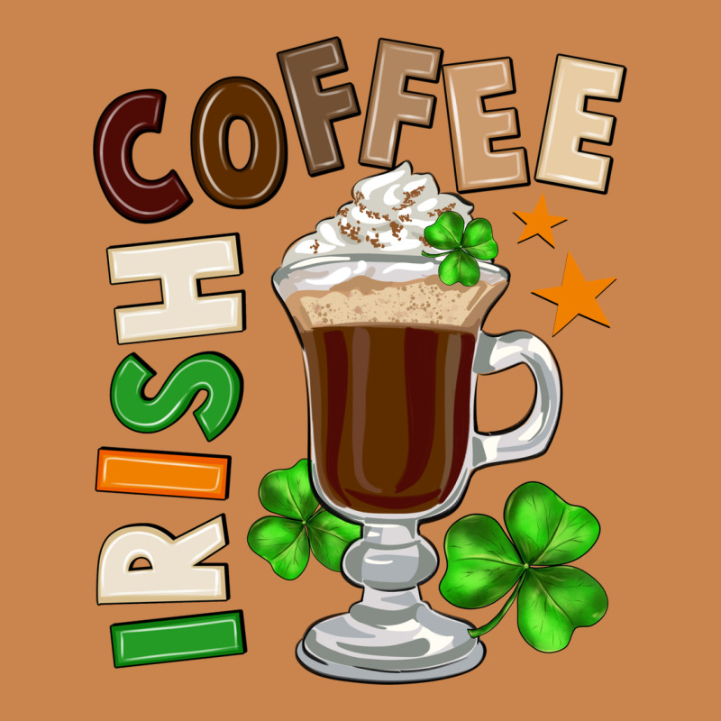 Irish Coffee St. Patrick's Day Heavyweight Hoodie by FaDigitalArtStudio | Teevron
