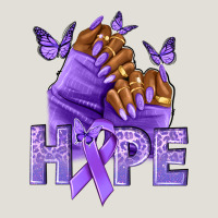 Hope Lavender Ribbon All Cancers Heavy Core Tee | Teevron