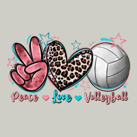 Peace Love Volleyball Heavyweight Hoodie | Teevron