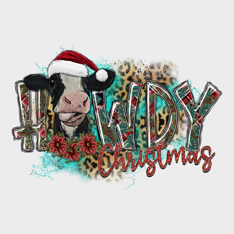 Howdy Christmas Urban Hoodie by CowhideDigitalArt | Teevron