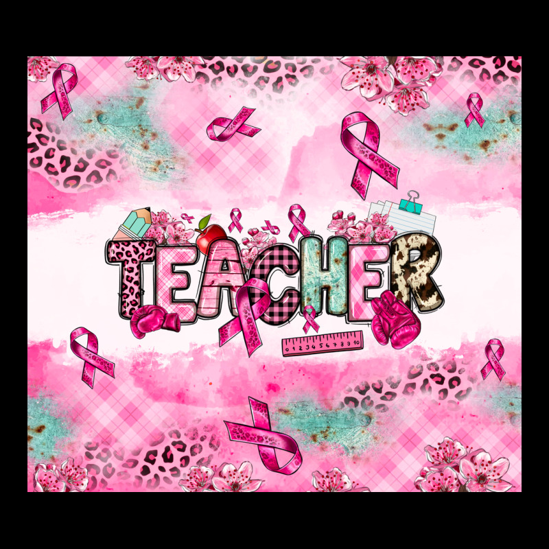 Breast Cancer Teacher Heavyweight Sweatshirt by NancyCooperArtShop | Teevron